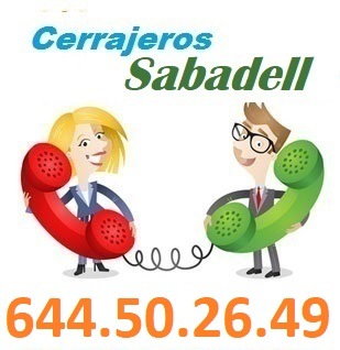 Telefono de la empresa cerrajeros Sabadell